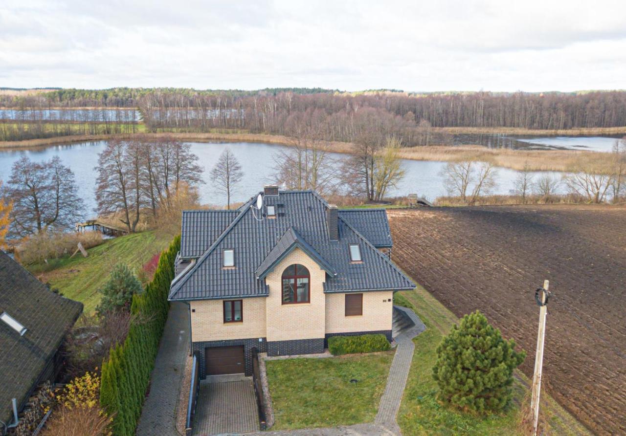Domwigierski Pl -Jeziorki -Gr- Comfort-Ferienhaus-Polen - Wlasna Linia Brzegowa I Sauna Wysoki Most  Exterior foto