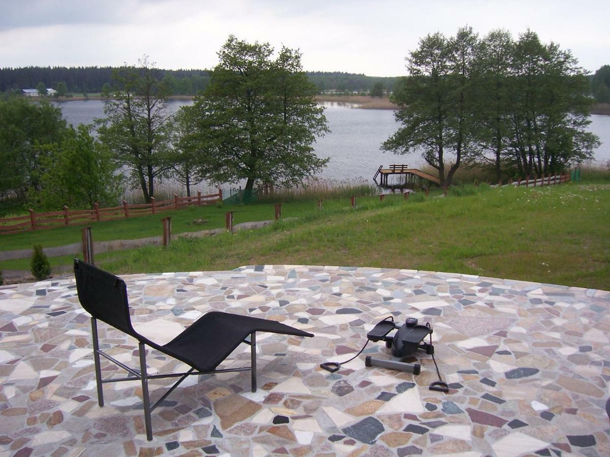 Domwigierski Pl -Jeziorki -Gr- Comfort-Ferienhaus-Polen - Wlasna Linia Brzegowa I Sauna Wysoki Most  Exterior foto